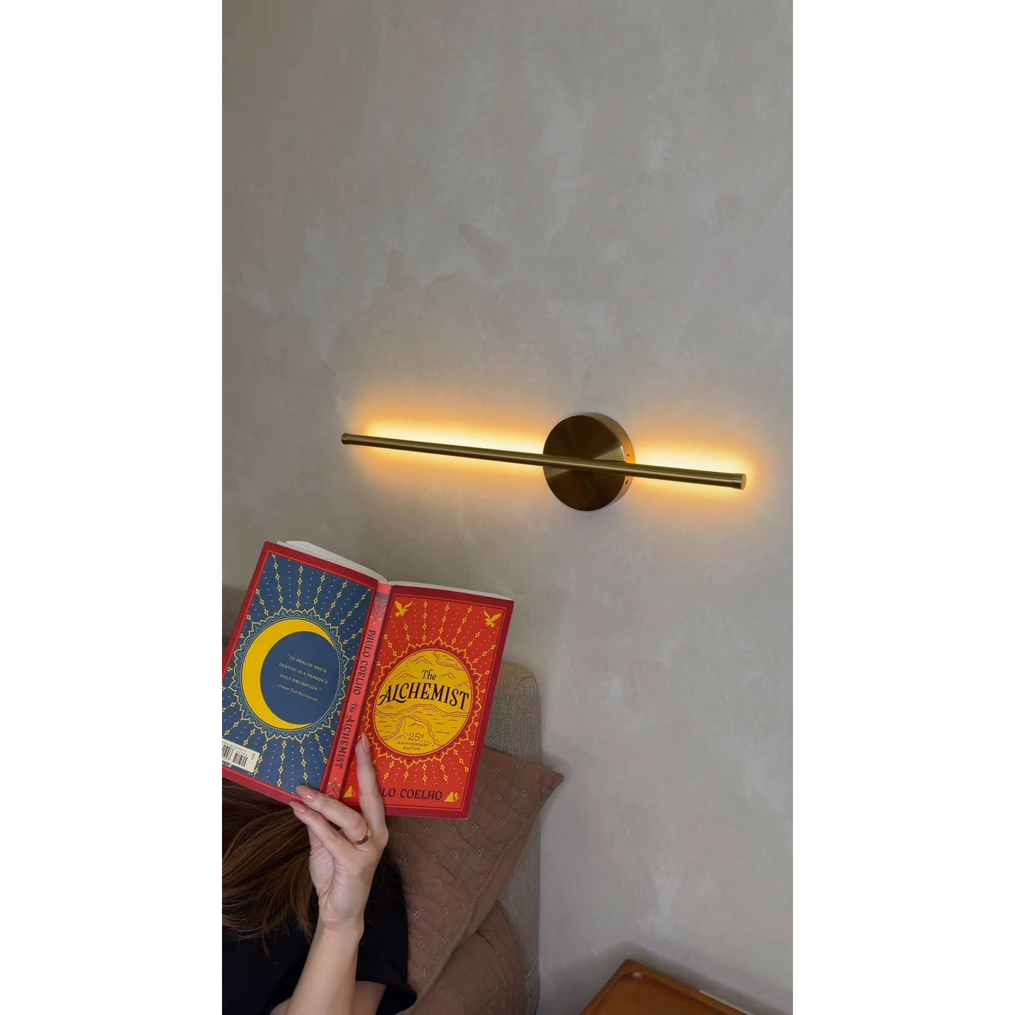 Luxvisor Rotate™ — Adjustable LED Wall Sconce | Modern Brass Wall Light