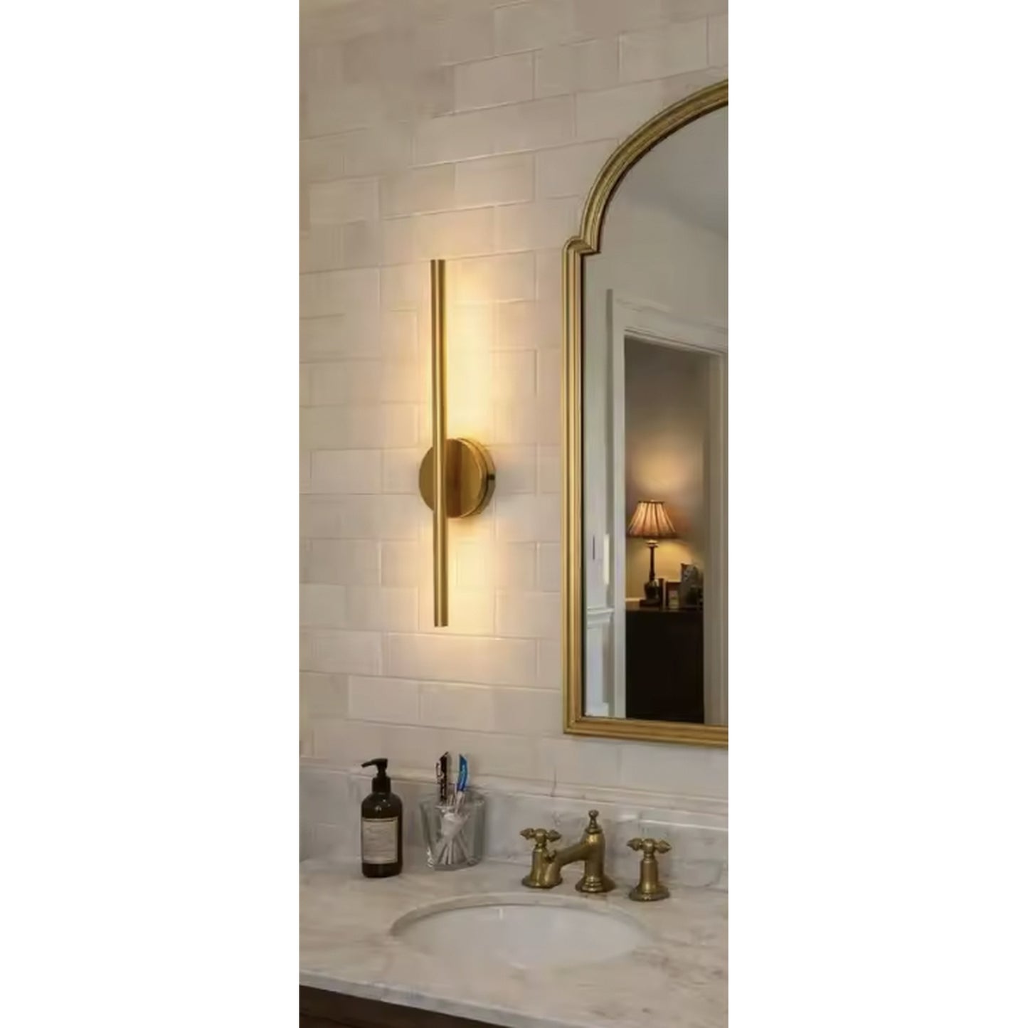 Luxvisor Rotate™ — Adjustable LED Wall Sconce | Modern Brass Wall Light